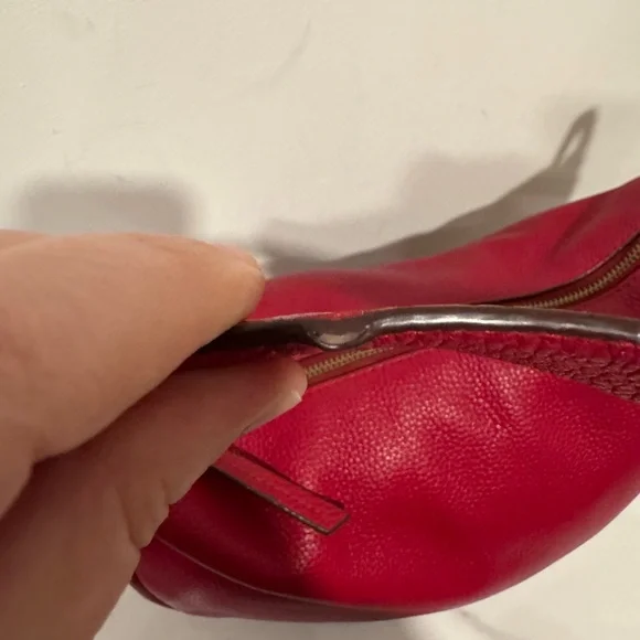 Marc Jacobs Red Leather Hobo Bag - Picture 10 of 13